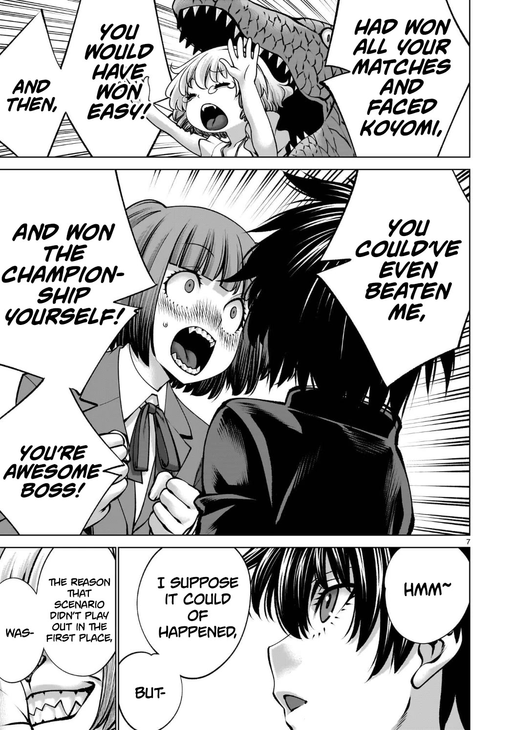 Killing Bites Chapter 141 page 7 - Chapter 141: "I Always Wanted to Make 100 Friends"