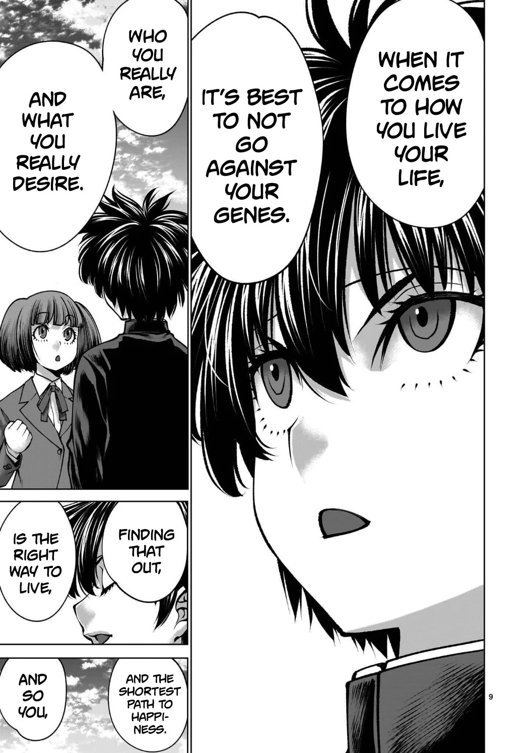 Killing Bites Chapter 141 page 9 - Chapter 141: "I Always Wanted to Make 100 Friends"