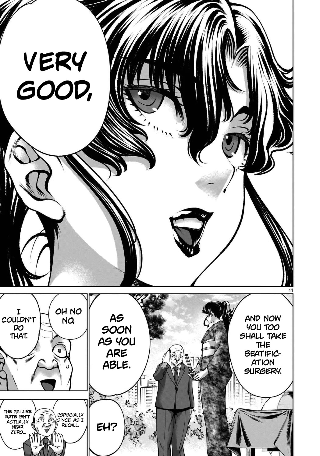 Killing Bites Chapter 142 page 11 - Chapter 142: "Feigning Weakness Sure Gets Old"