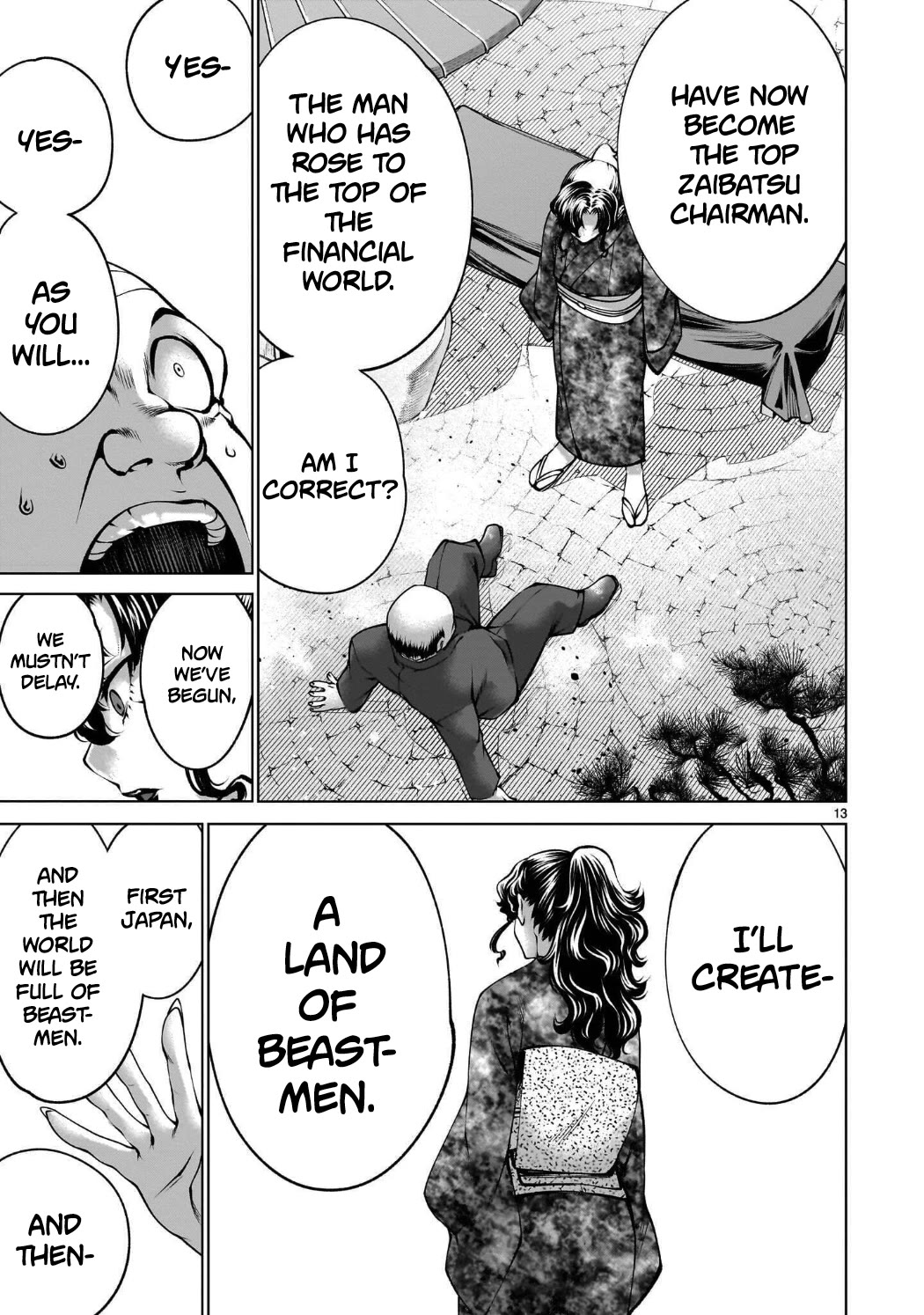 Killing Bites Chapter 142 page 13 - Chapter 142: "Feigning Weakness Sure Gets Old"