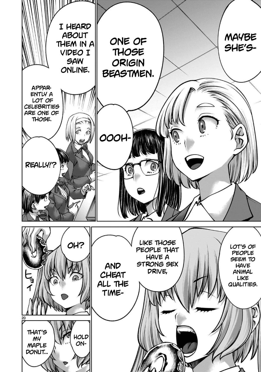 Killing Bites Chapter 142 page 20 - Chapter 142: "Feigning Weakness Sure Gets Old"