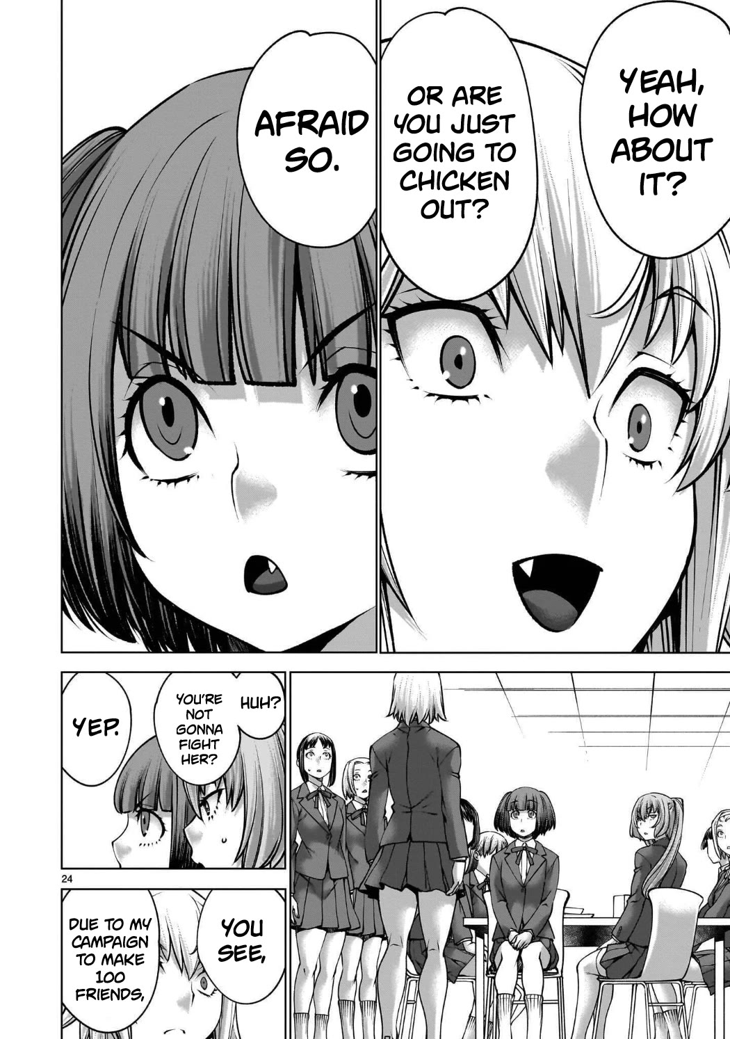 Killing Bites Chapter 142 page 24 - Chapter 142: "Feigning Weakness Sure Gets Old"