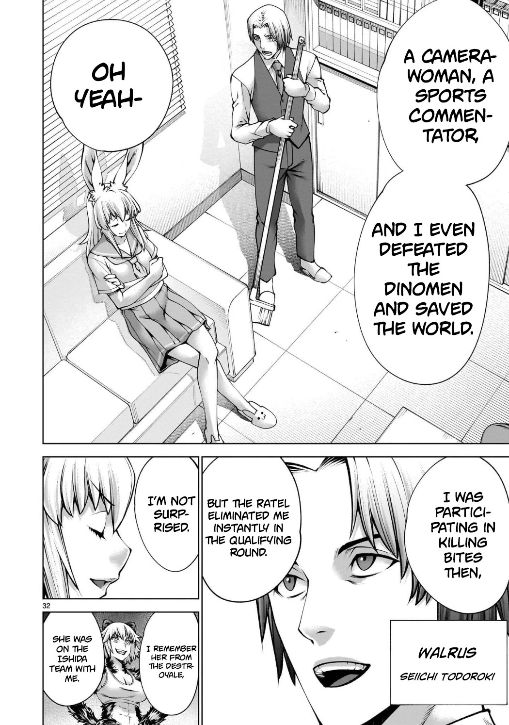 Killing Bites Chapter 142 page 31 - Chapter 142: "Feigning Weakness Sure Gets Old"