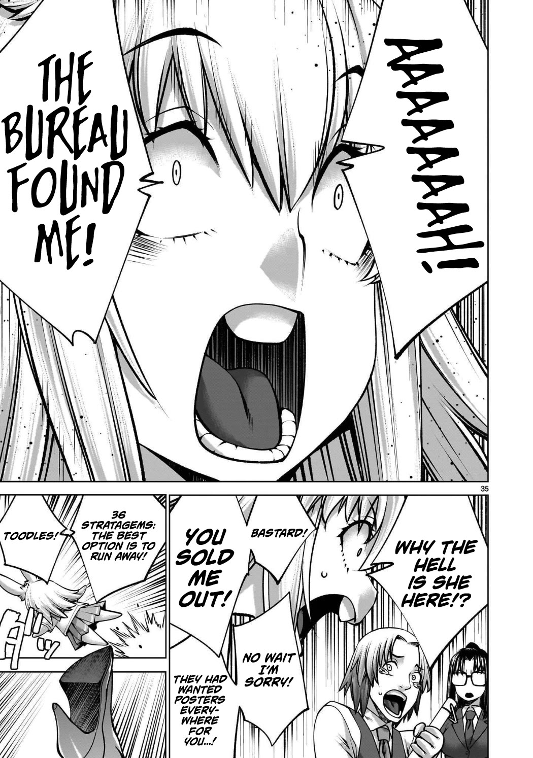 Killing Bites Chapter 142 page 34 - Chapter 142: "Feigning Weakness Sure Gets Old"