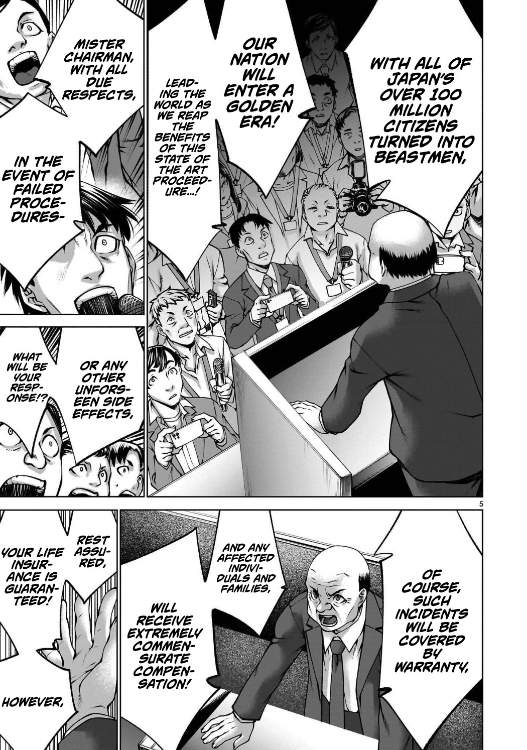 Killing Bites Chapter 142 page 5 - Chapter 142: "Feigning Weakness Sure Gets Old"