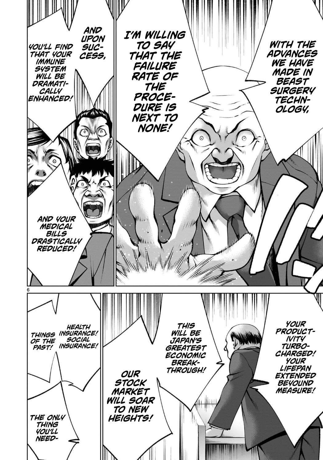 Killing Bites Chapter 142 page 6 - Chapter 142: "Feigning Weakness Sure Gets Old"