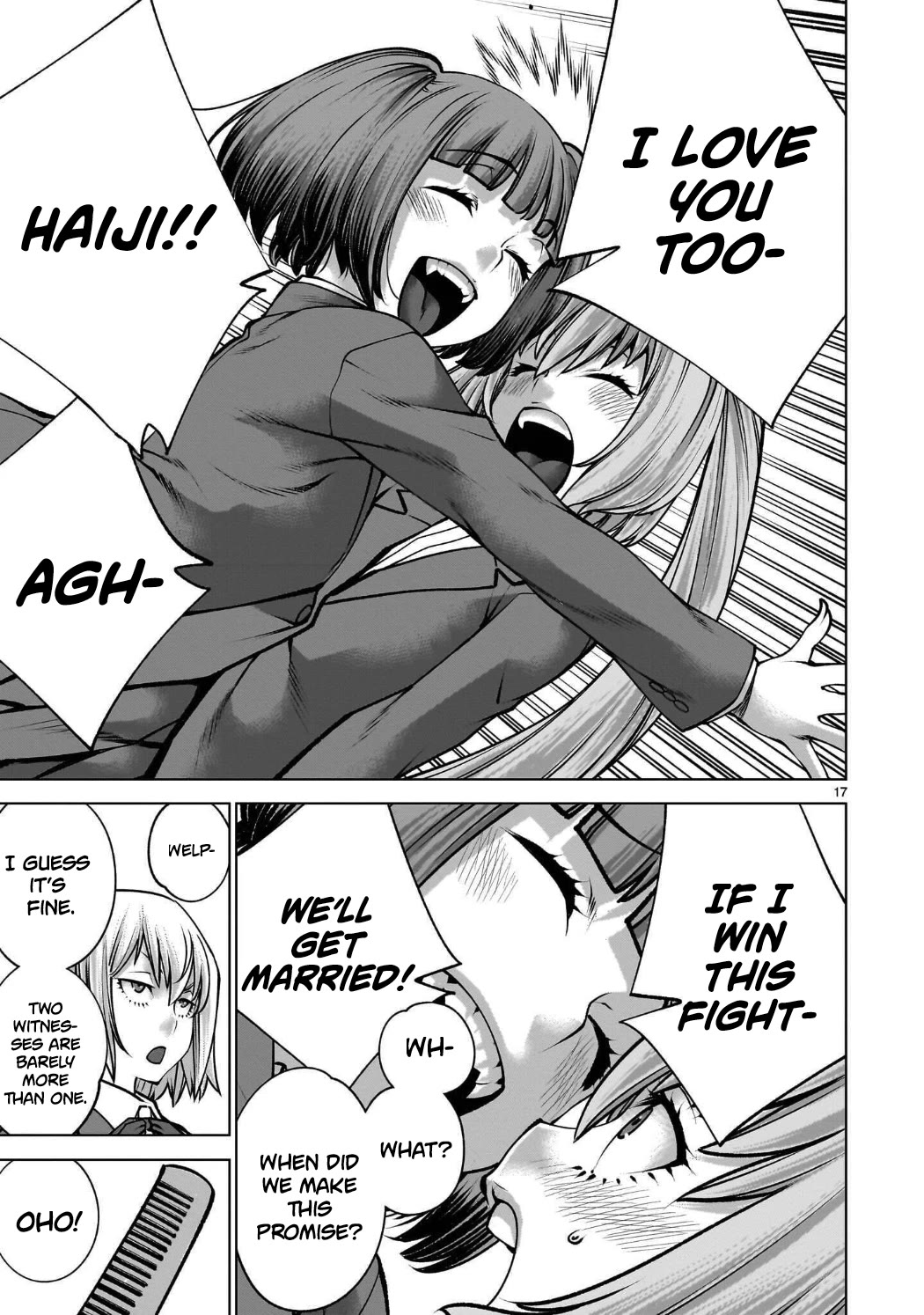 Killing Bites Chapter 143 page 16 - Chapter 143: "You're Not Allowed to Blink Anymore"