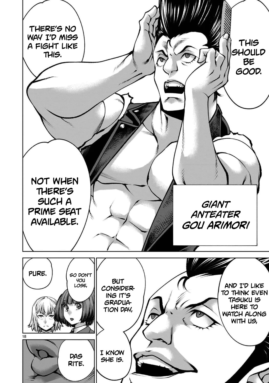 Killing Bites Chapter 143 page 17 - Chapter 143: "You're Not Allowed to Blink Anymore"