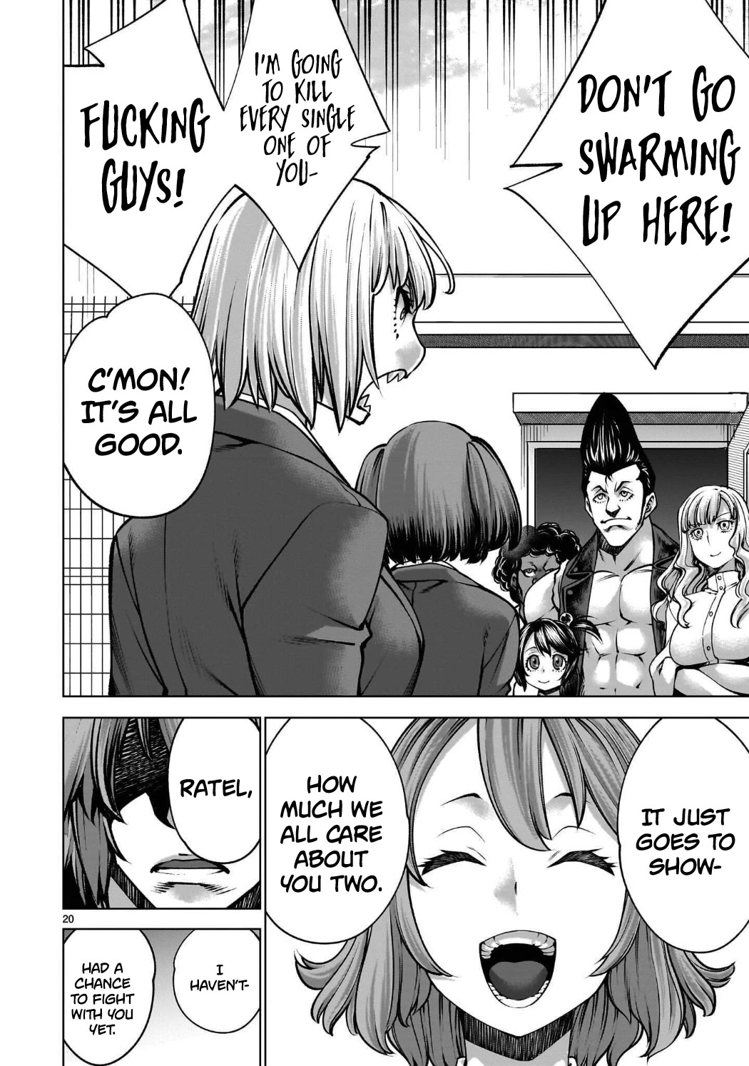 Killing Bites Chapter 143 page 19 - Chapter 143: "You're Not Allowed to Blink Anymore"