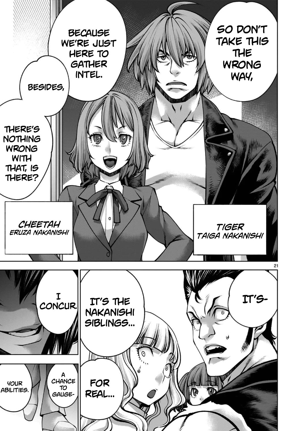 Killing Bites Chapter 143 page 20 - Chapter 143: "You're Not Allowed to Blink Anymore"