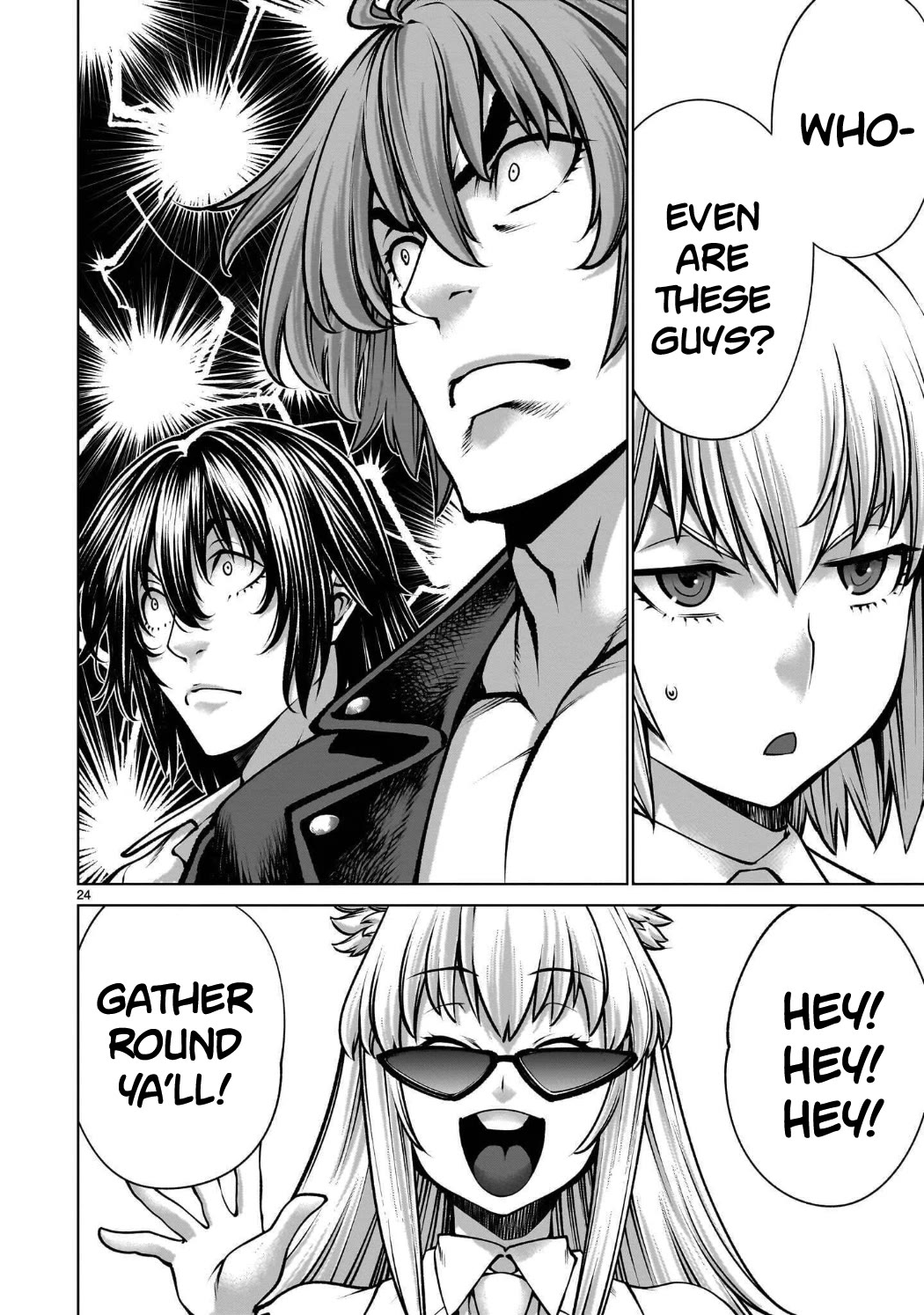 Killing Bites Chapter 143 page 23 - Chapter 143: "You're Not Allowed to Blink Anymore"