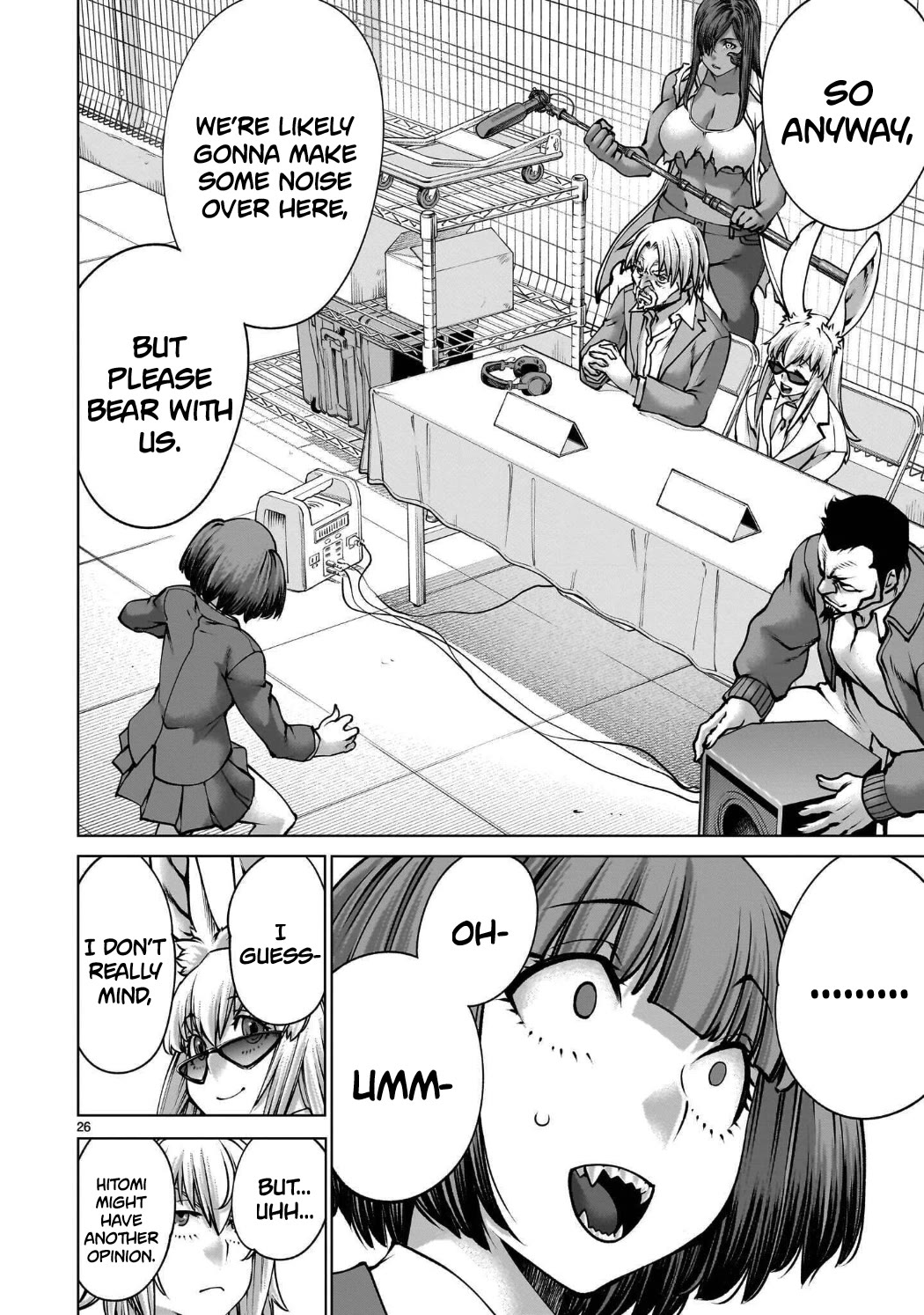 Killing Bites Chapter 143 page 25 - Chapter 143: "You're Not Allowed to Blink Anymore"