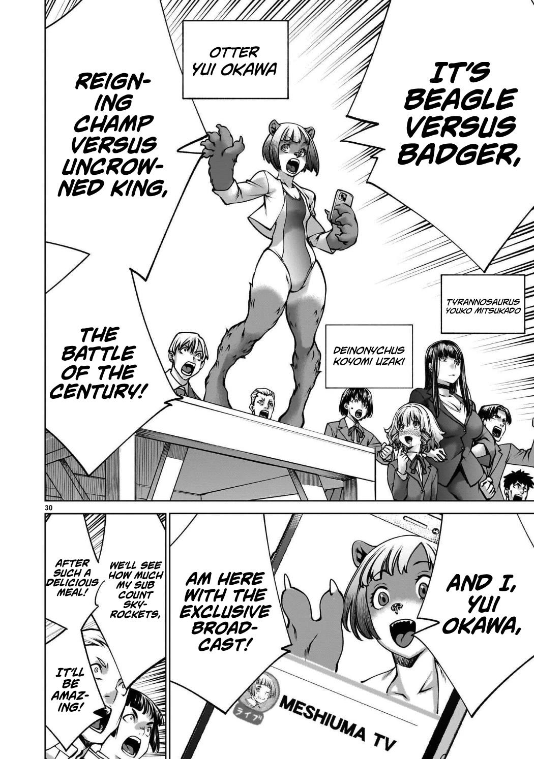 Killing Bites Chapter 143 page 29 - Chapter 143: "You're Not Allowed to Blink Anymore"