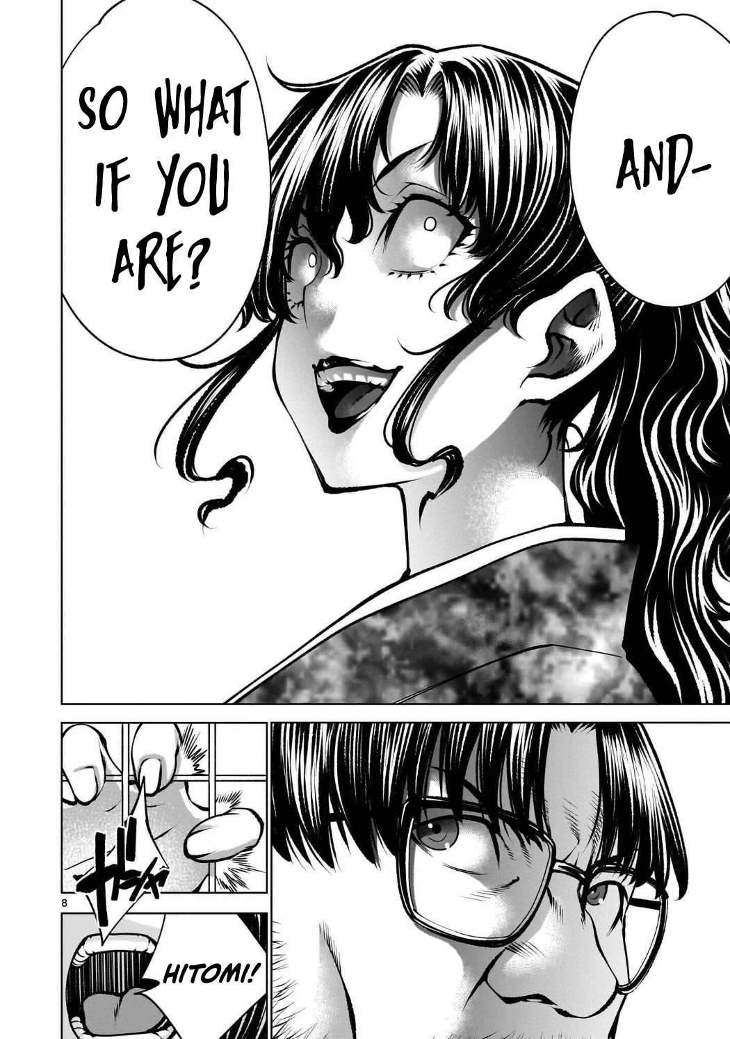 Killing Bites Chapter 143 page 35 - Chapter 143: "You're Not Allowed to Blink Anymore"