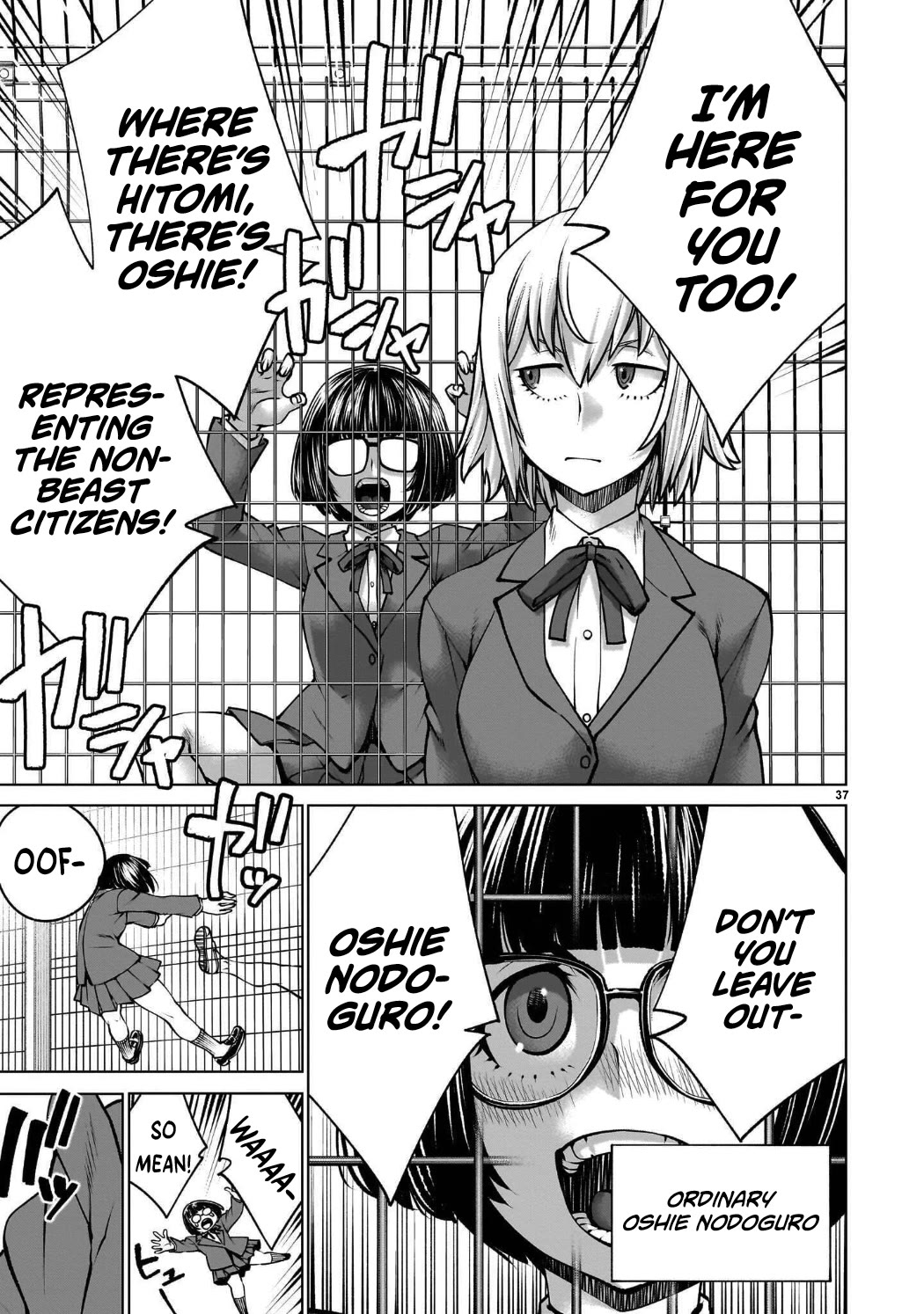 Killing Bites Chapter 143 page 36 - Chapter 143: "You're Not Allowed to Blink Anymore"