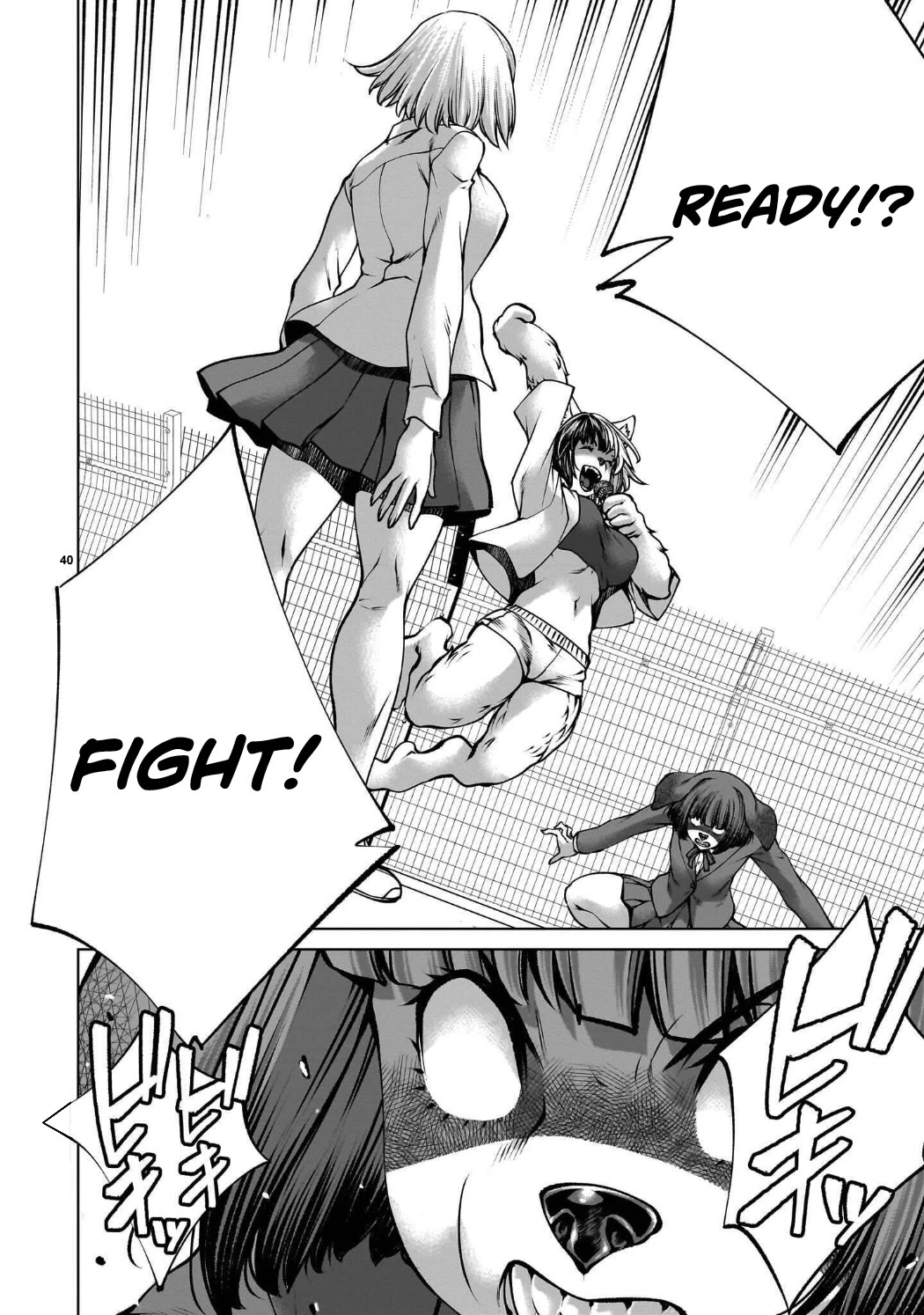 Killing Bites Chapter 143 page 39 - Chapter 143: "You're Not Allowed to Blink Anymore"