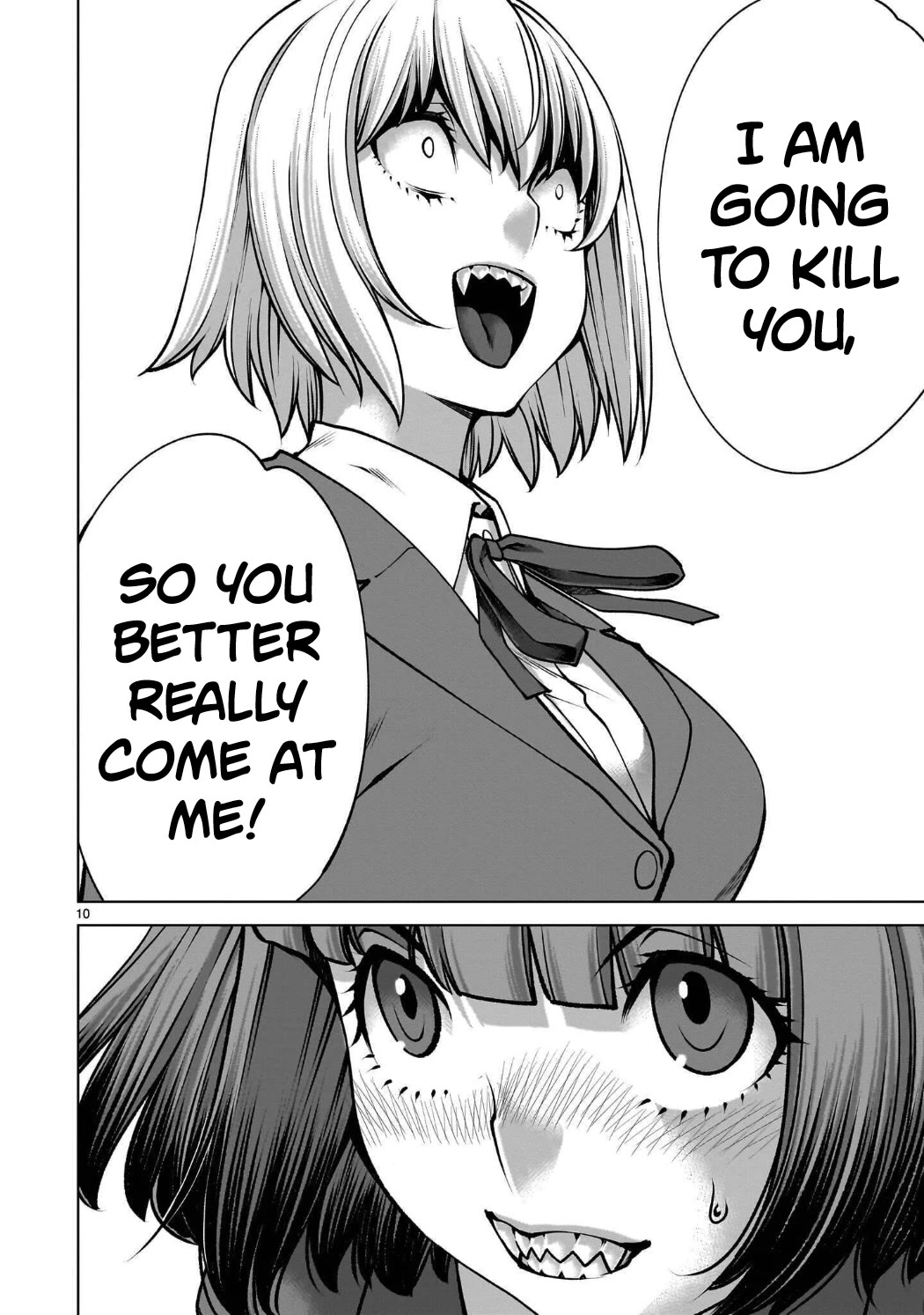 Killing Bites Chapter 143 page 9 - Chapter 143: "You're Not Allowed to Blink Anymore"