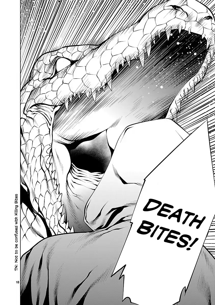 Killing Bites Chapter 16 page 18 - Chapter 16: If He Fights Him, He'll Die 100%!