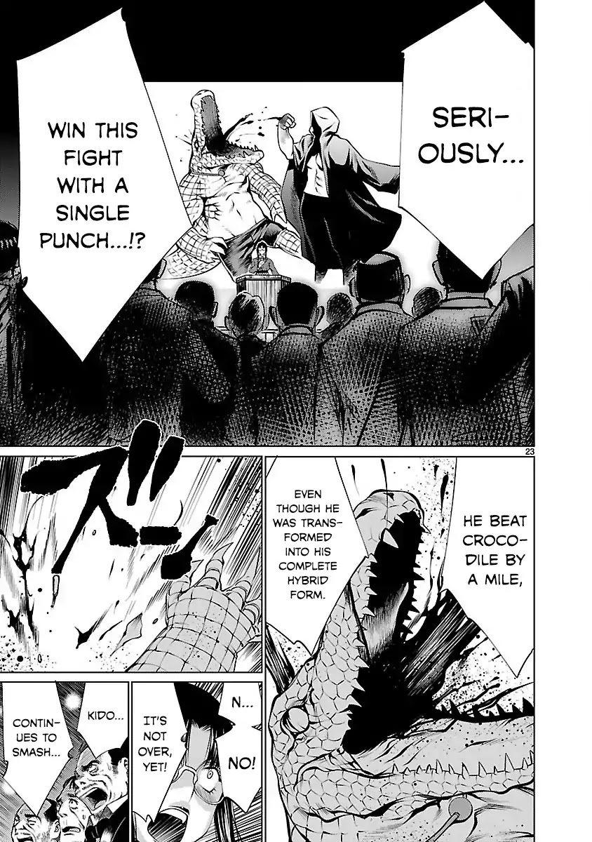 Killing Bites Chapter 16 page 23 - Chapter 16: If He Fights Him, He'll Die 100%!