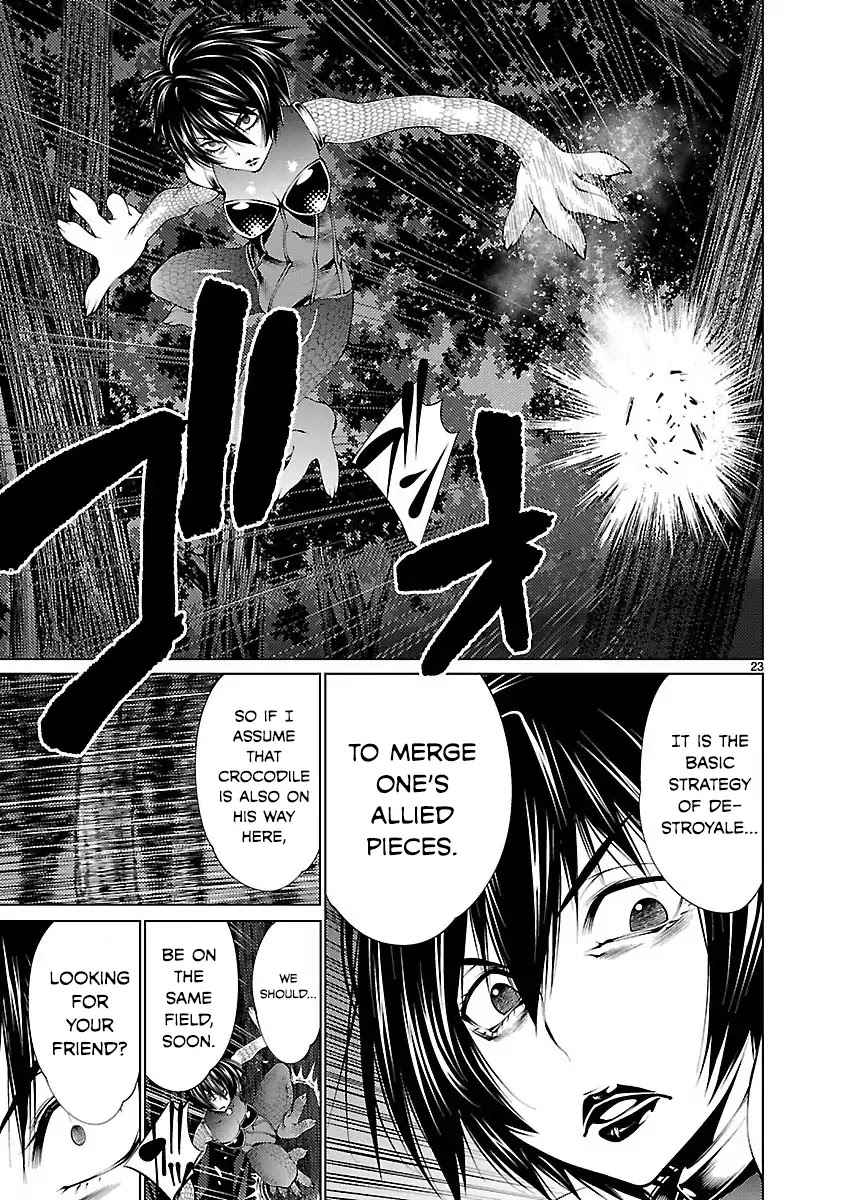 Killing Bites Chapter 17 page 23 - Chapter 17: A Fight Is Like Foreplay