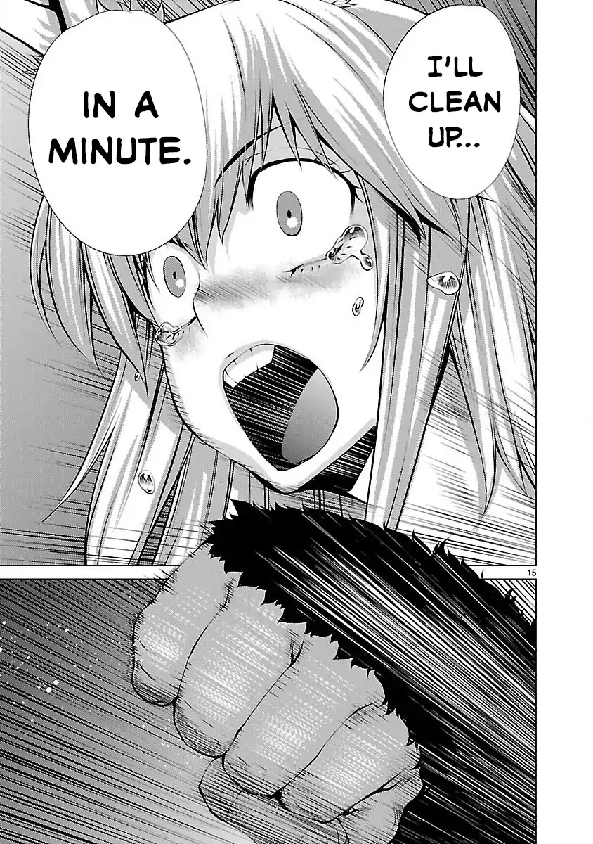 Killing Bites Chapter 19 page 15 - Chapter 19: There's not a spark of intelligence in you, you amoeba!