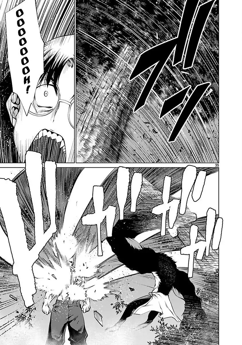 Killing Bites Chapter 19 page 35 - Chapter 19: There's not a spark of intelligence in you, you amoeba!