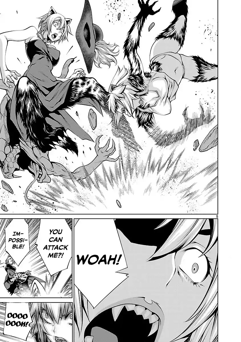 Killing Bites Chapter 19 page 5 - Chapter 19: There's not a spark of intelligence in you, you amoeba!