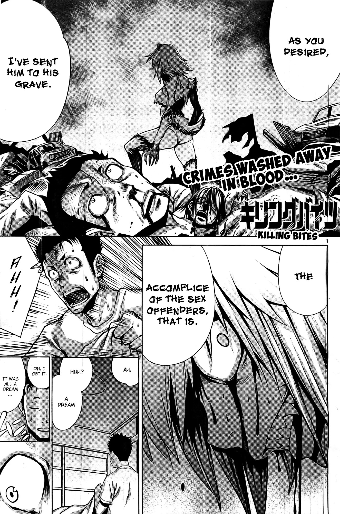 Killing Bites Chapter 2 page 2 - Chapter 2: That's Pretty Damn Amazing, Right?
