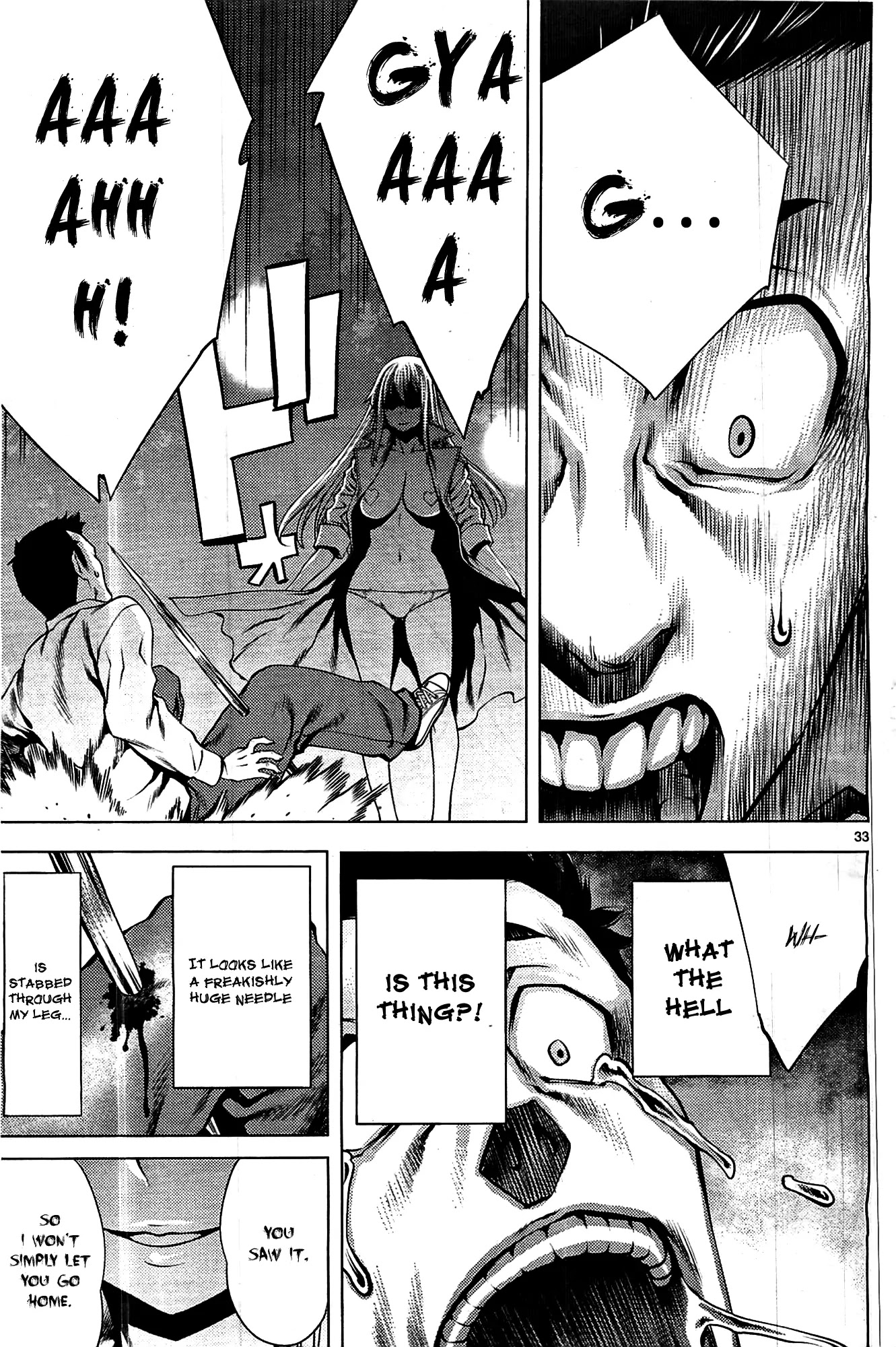 Killing Bites Chapter 2 page 34 - Chapter 2: That's Pretty Damn Amazing, Right?