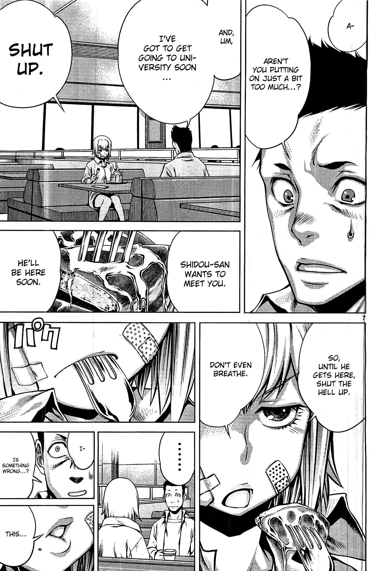 Killing Bites Chapter 2 page 8 - Chapter 2: That's Pretty Damn Amazing, Right?