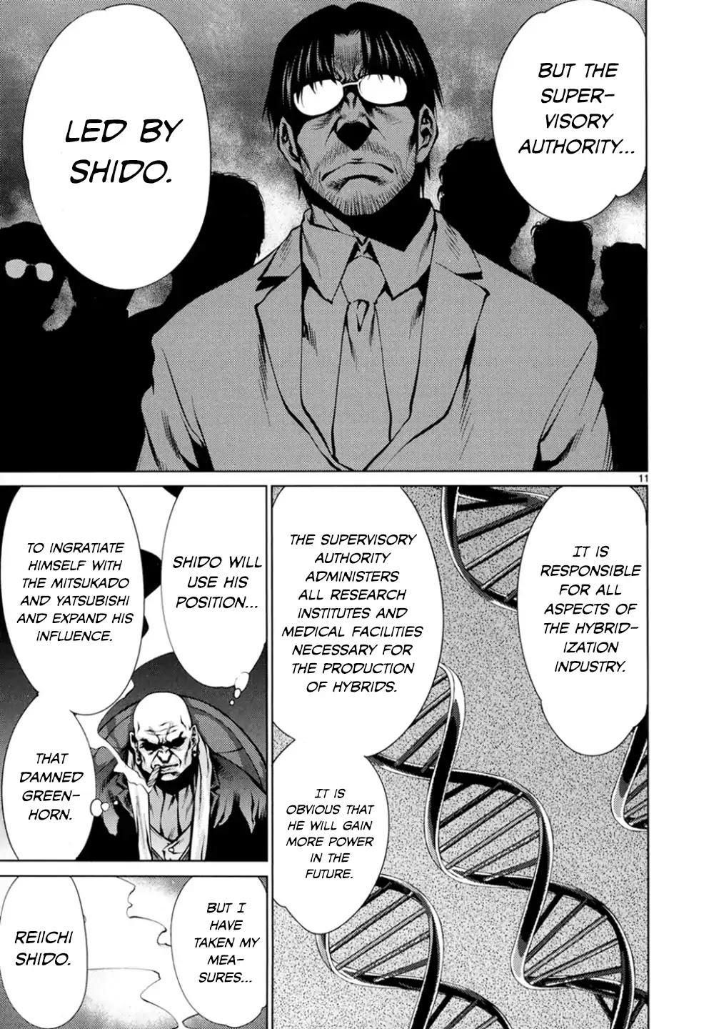 Killing Bites Chapter 21 page 11 - Chapter 21: Your Piece's Already Dead, Nomoto