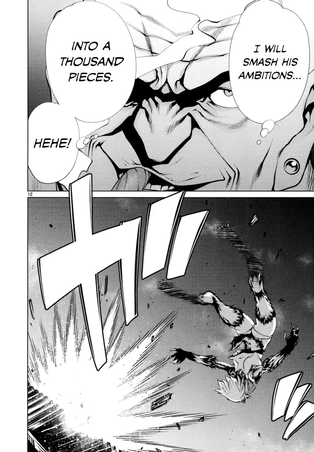 Killing Bites Chapter 21 page 12 - Chapter 21: Your Piece's Already Dead, Nomoto