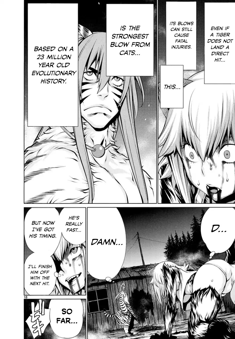 Killing Bites Chapter 21 page 18 - Chapter 21: Your Piece's Already Dead, Nomoto