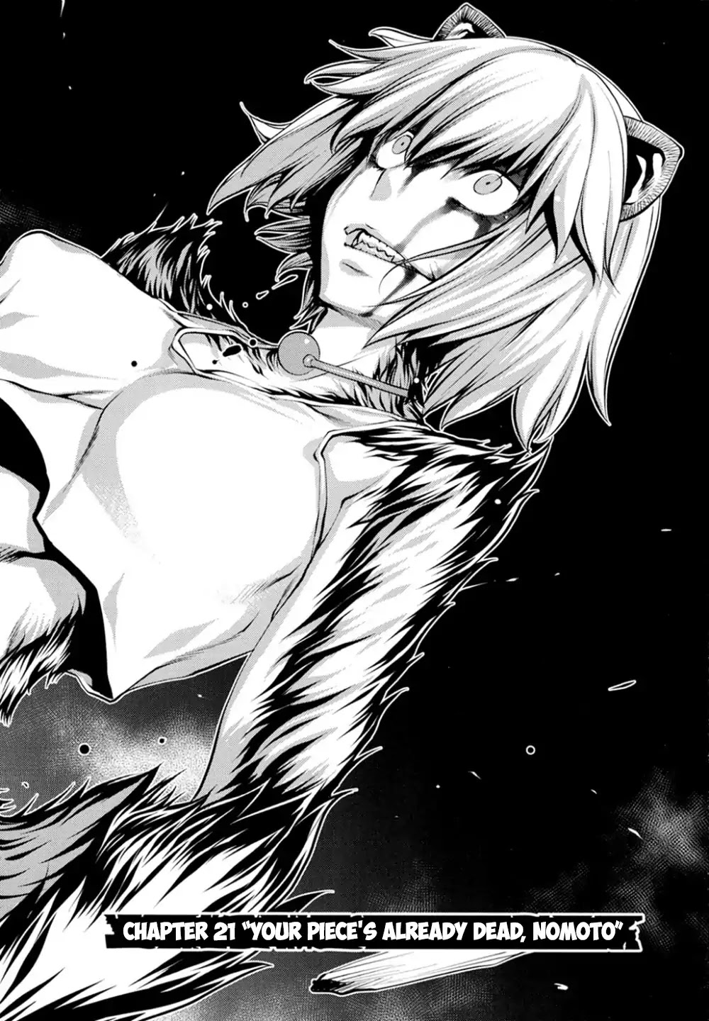 Killing Bites Chapter 21 page 2 - Chapter 21: Your Piece's Already Dead, Nomoto