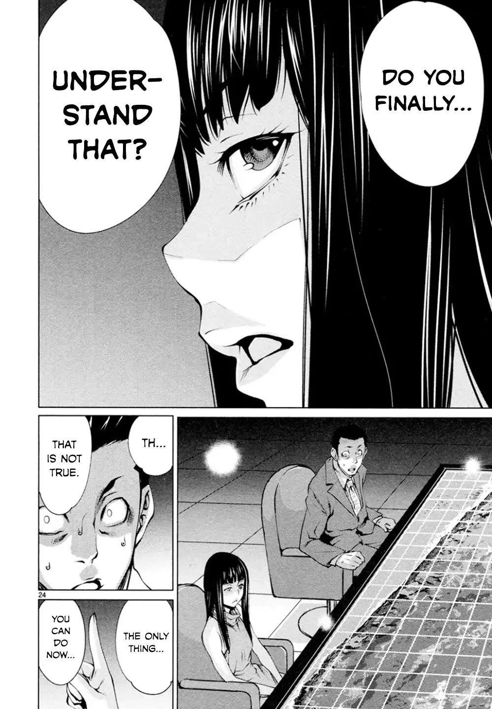 Killing Bites Chapter 21 page 24 - Chapter 21: Your Piece's Already Dead, Nomoto
