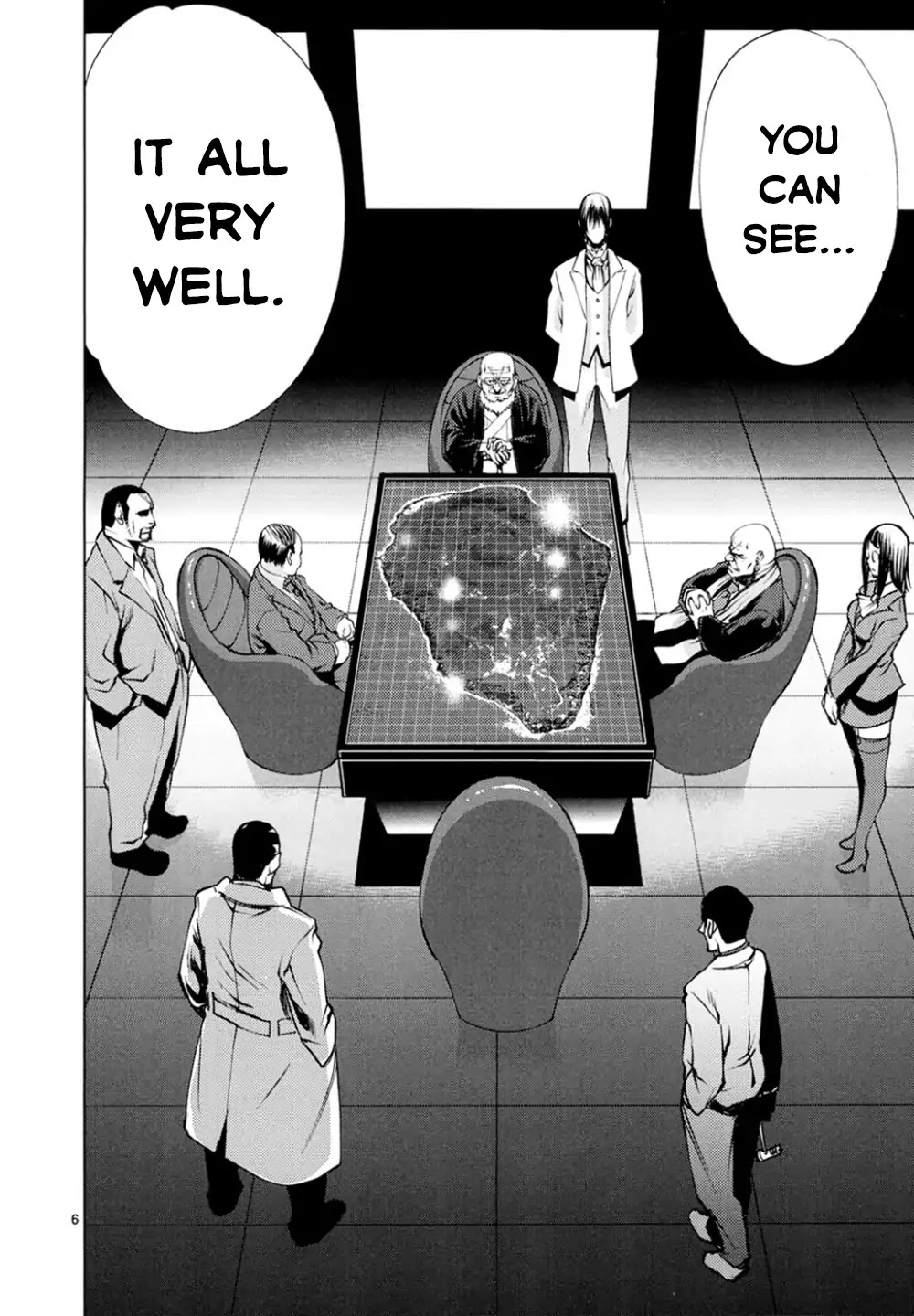 Killing Bites Chapter 21 page 6 - Chapter 21: Your Piece's Already Dead, Nomoto