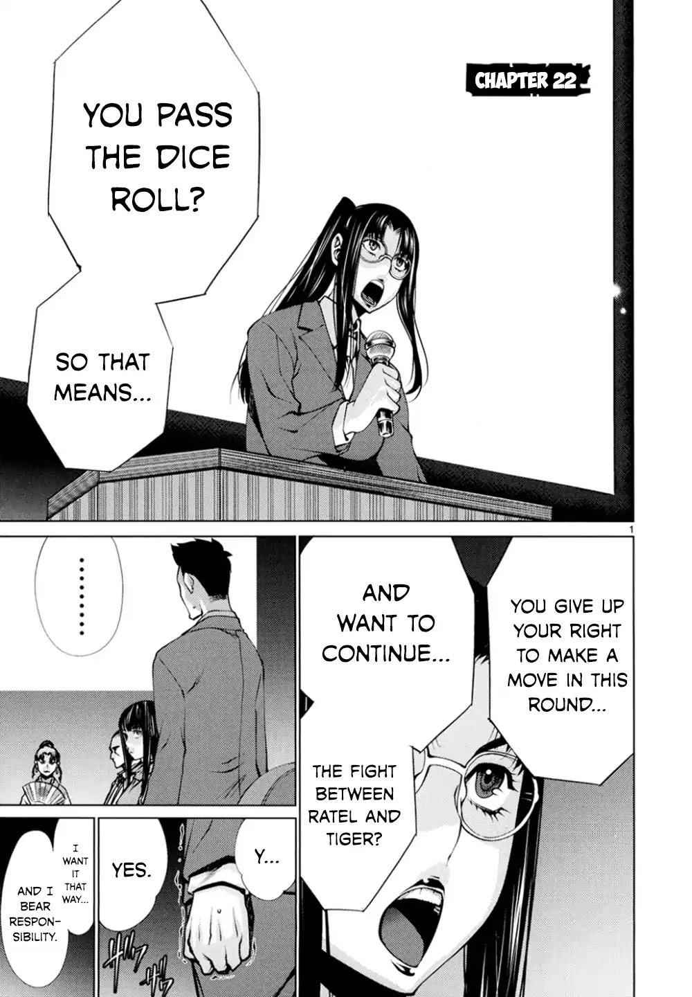 Killing Bites Chapter 22 page 1 - Chapter 22