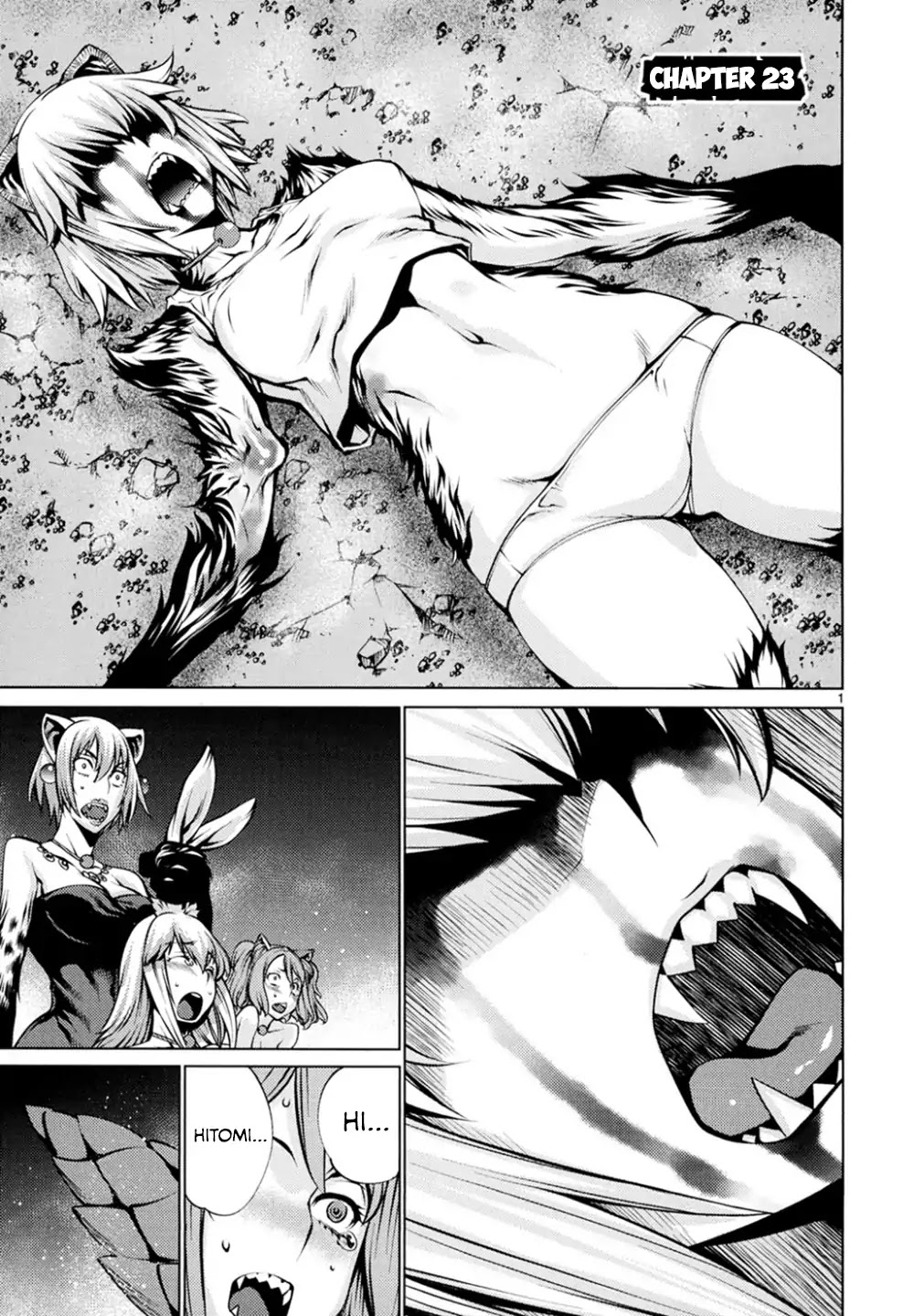 Killing Bites Chapter 23 page 1 - Chapter 23: Just as Planned