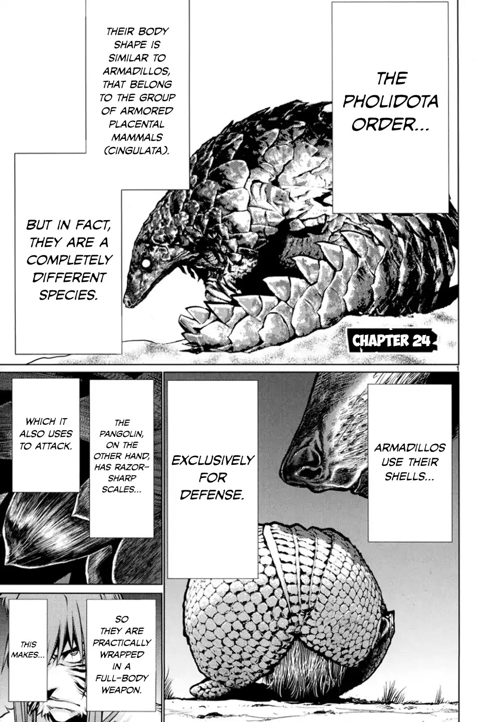 Killing Bites Chapter 24 page 1 - Chapter 24: Showing You Our Superiority Is The Best Thing Ever