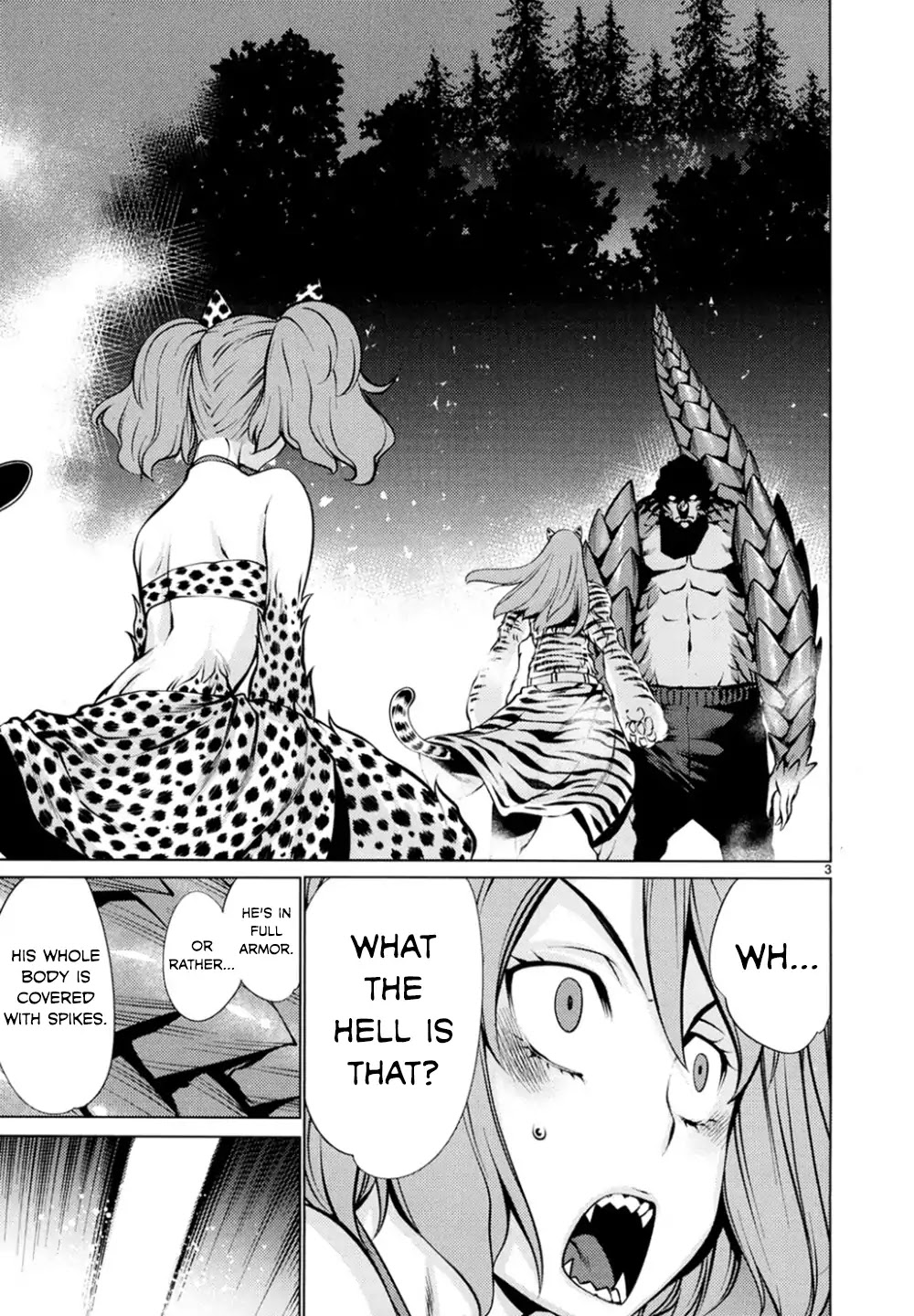 Killing Bites Chapter 24 page 3 - Chapter 24: Showing You Our Superiority Is The Best Thing Ever