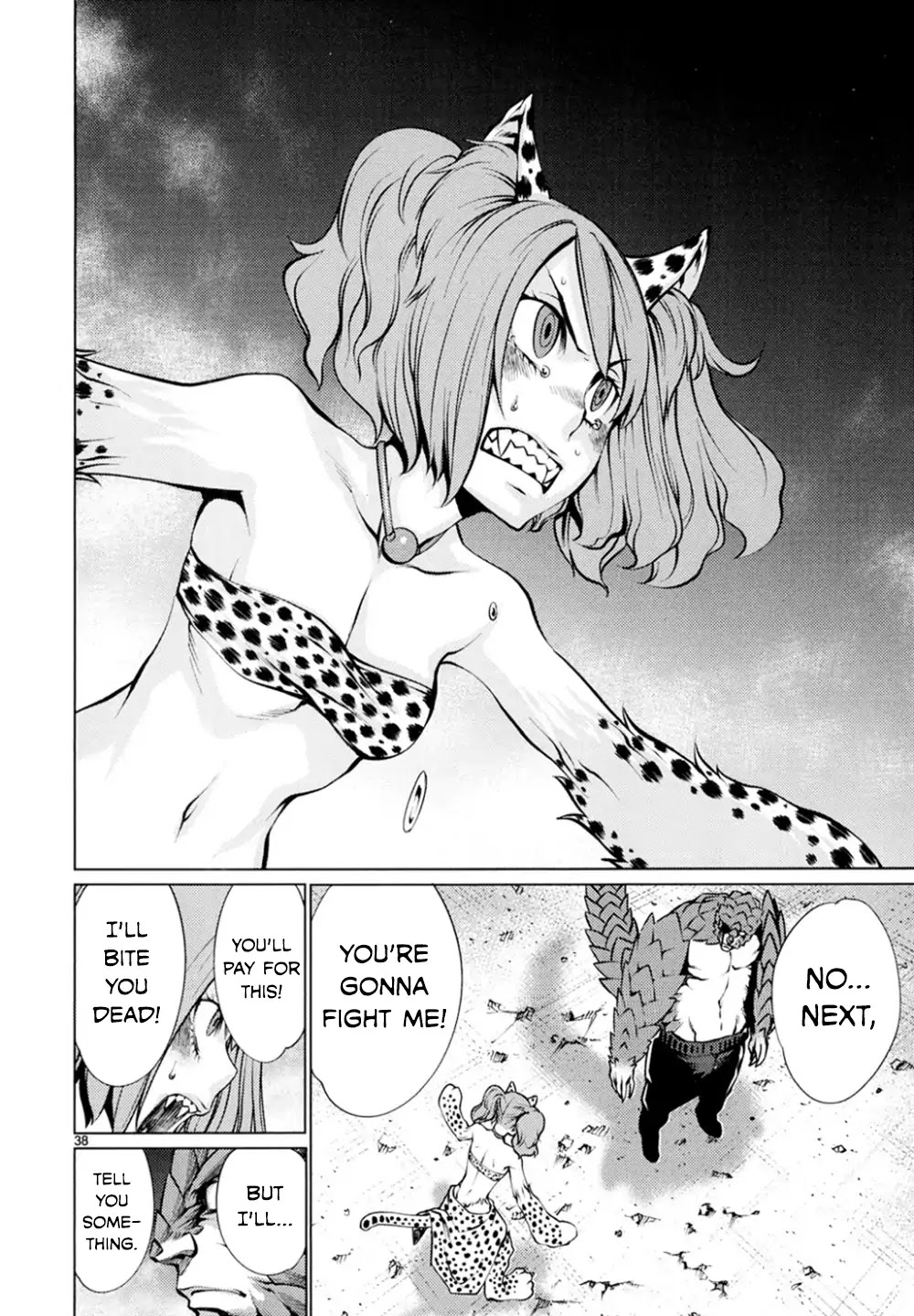 Killing Bites Chapter 24 page 37 - Chapter 24: Showing You Our Superiority Is The Best Thing Ever