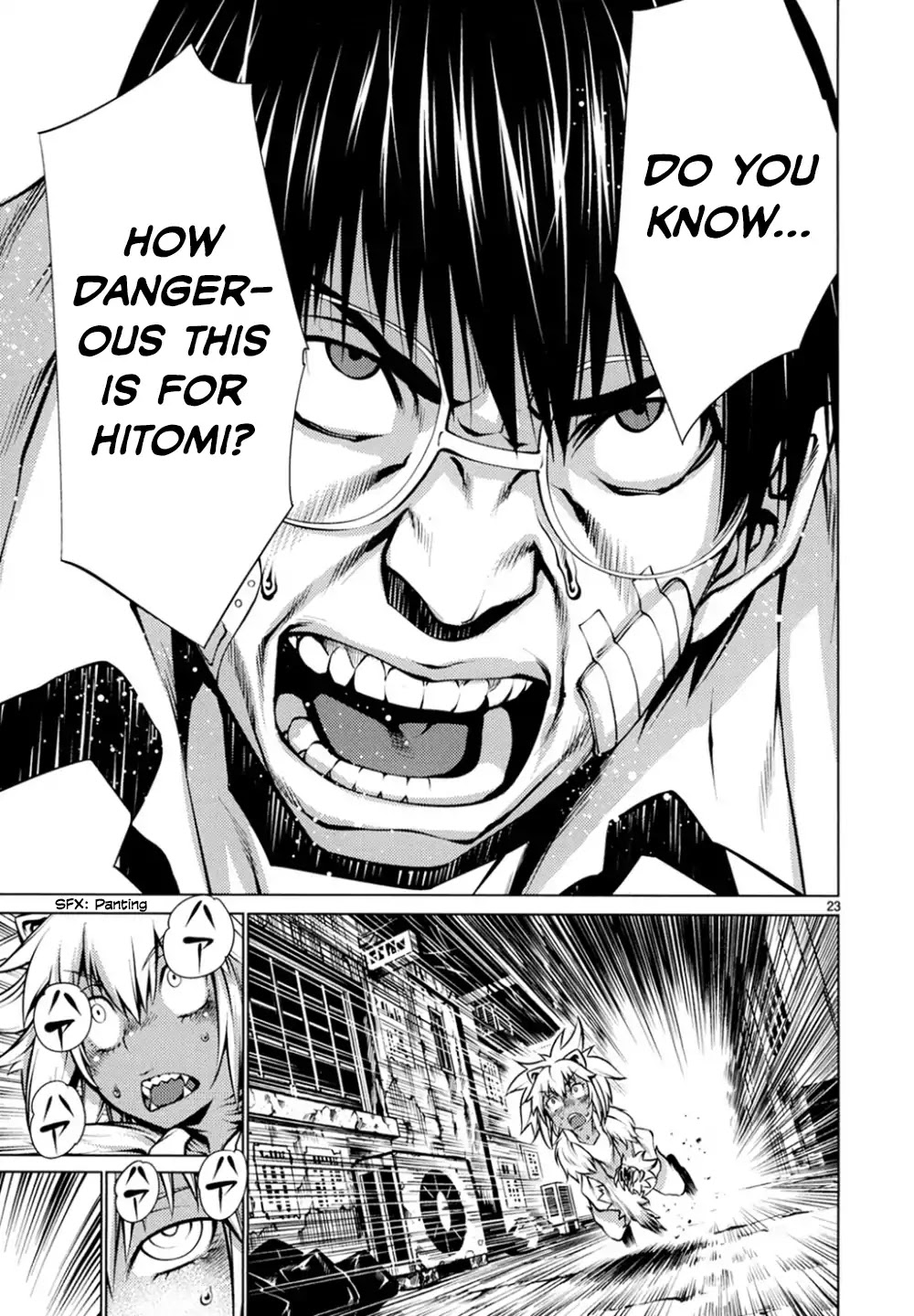 Killing Bites Chapter 25 page 22 - Chapter 25: This Girl Is Not An Animal