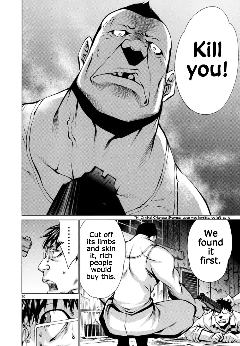 Killing Bites Chapter 25 page 29 - Chapter 25: This Girl Is Not An Animal