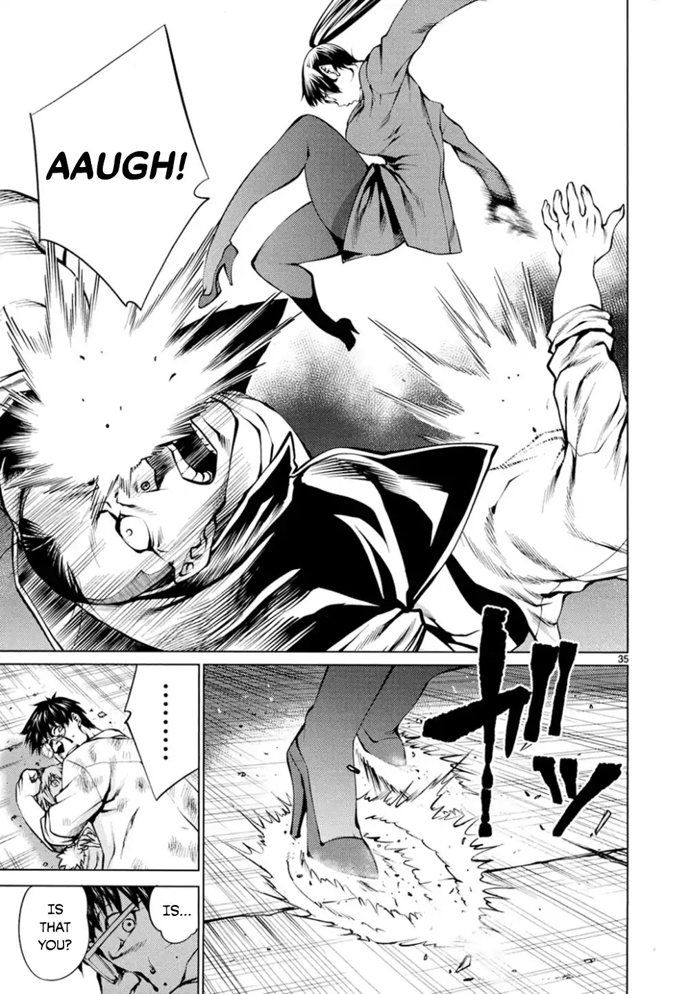 Killing Bites Chapter 25 page 34 - Chapter 25: This Girl Is Not An Animal