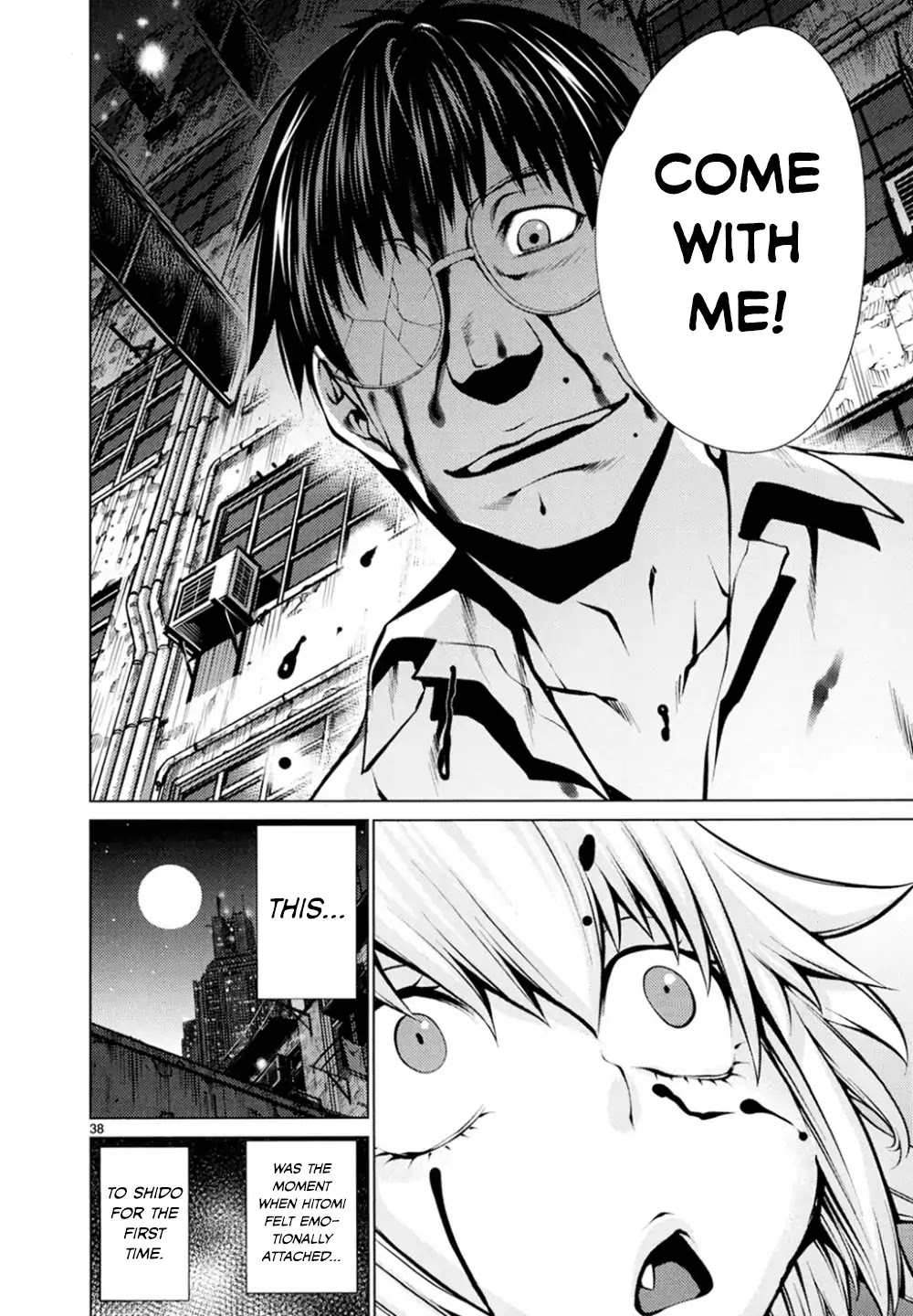 Killing Bites Chapter 25 page 37 - Chapter 25: This Girl Is Not An Animal