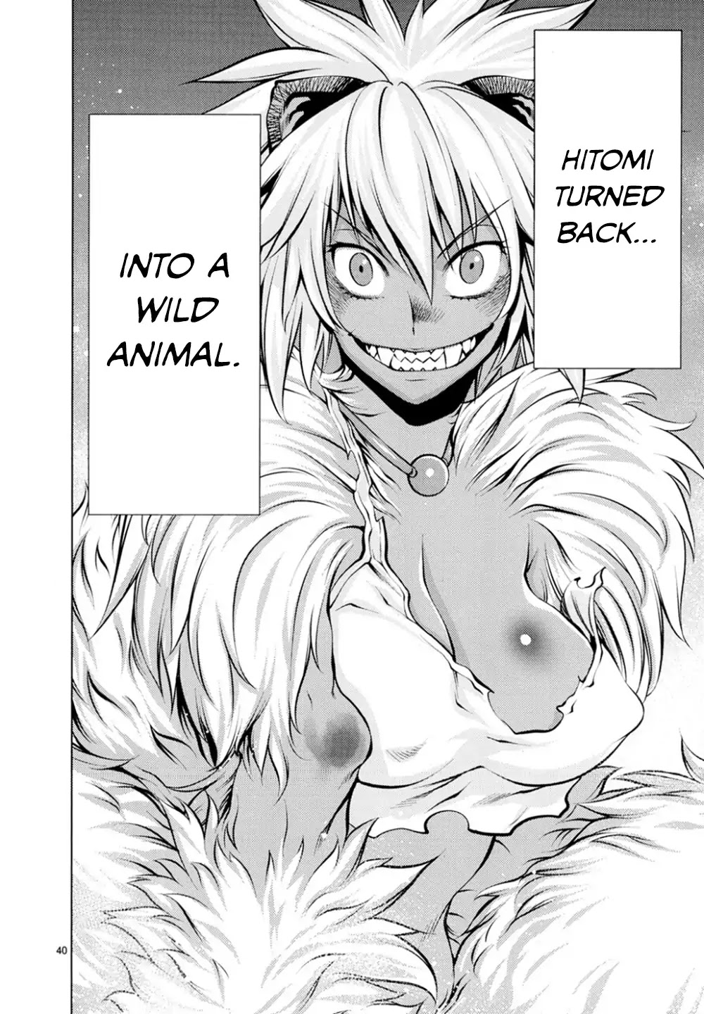 Killing Bites Chapter 25 page 39 - Chapter 25: This Girl Is Not An Animal
