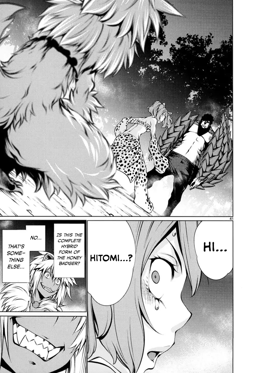 Killing Bites Chapter 25 page 40 - Chapter 25: This Girl Is Not An Animal