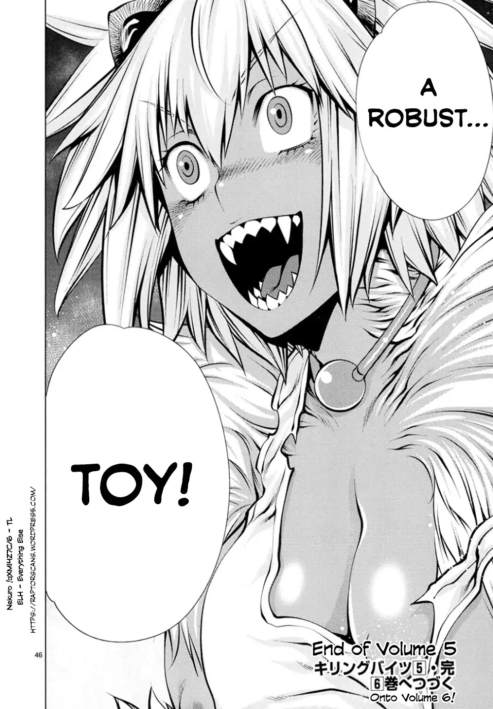 Killing Bites Chapter 25 page 44 - Chapter 25: This Girl Is Not An Animal