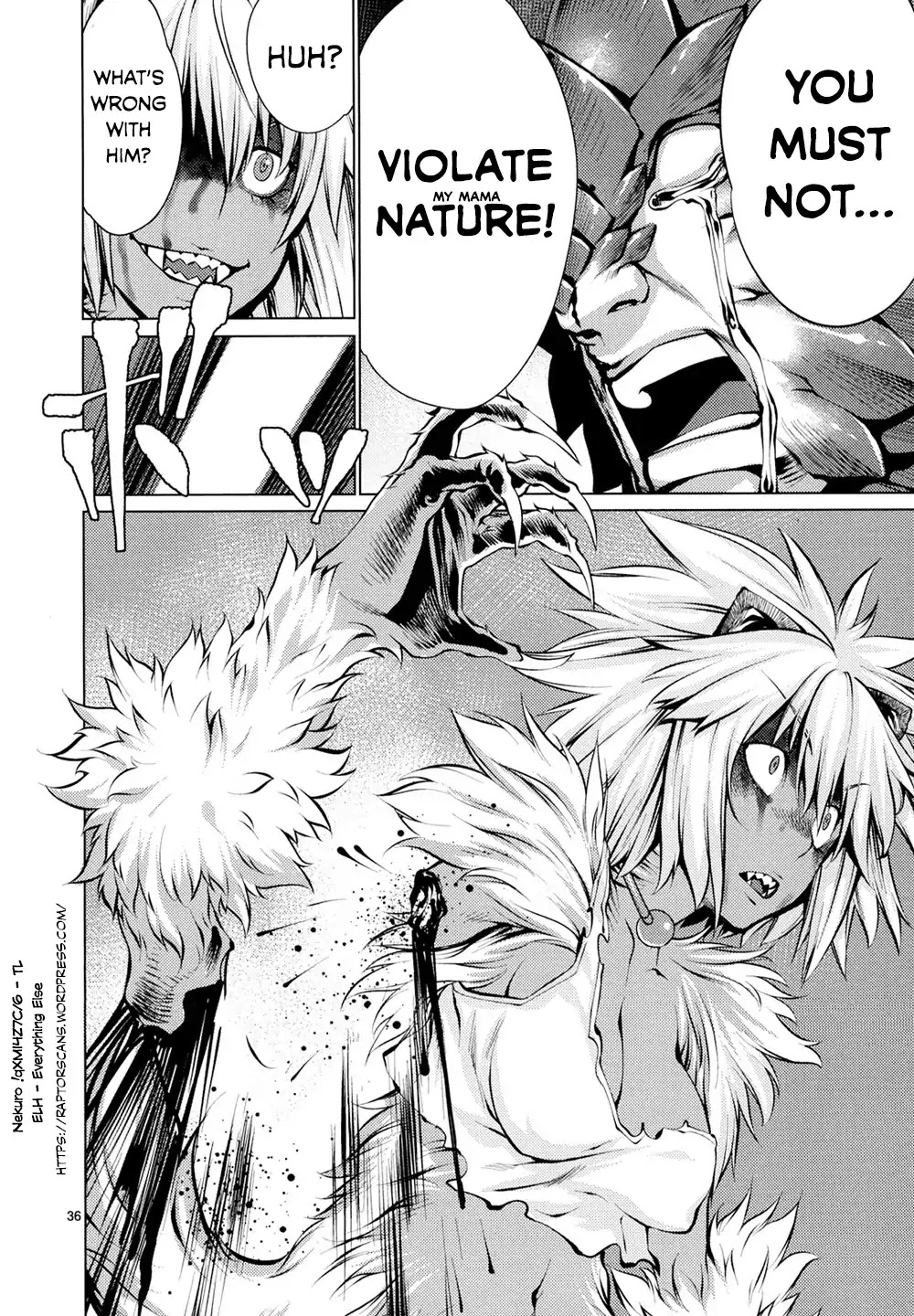 Killing Bites Chapter 26 page 34 - Chapter 26: You Are Not Allowed To Defile My Mama