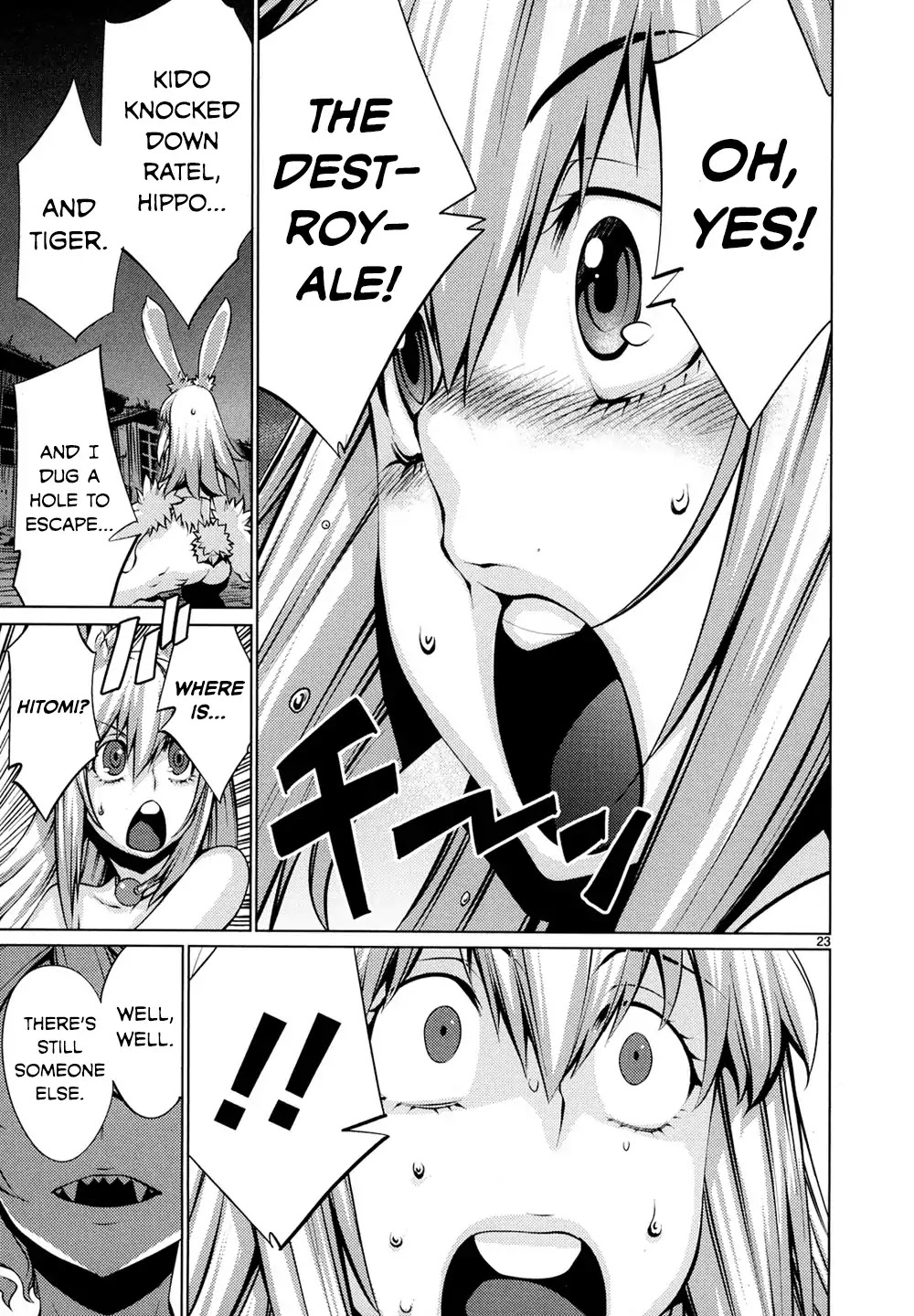 Killing Bites Chapter 28 page 22 - Chapter 28: Huh? Where Was I Again?